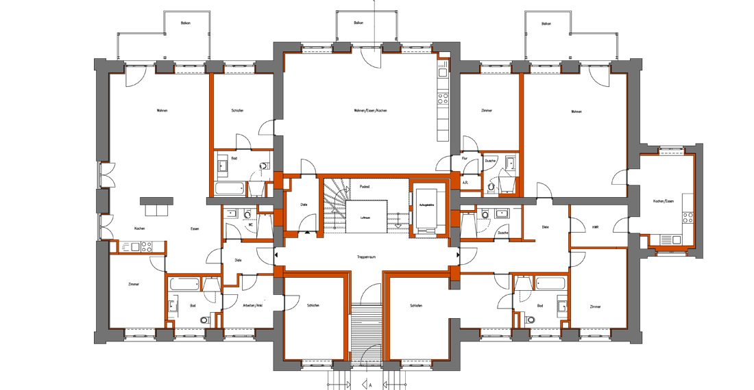 Axel Möller, Dipl.-Ing.(Univ.), Architekt BDA - Altbau - Sanierung, Umbau + Erweiterung